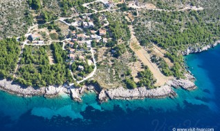Bay Bojanić Bad on the island Hvar, Dalmatia, Croatia
