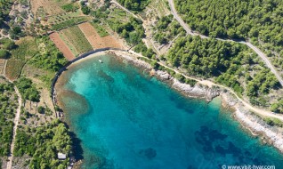 Crikvica beach near Jelsa on the island Hvar, Dalmatia, Croatia