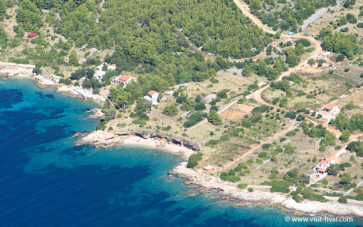 Gromin Dolac on the island Hvar, Dalmatia, Croatia