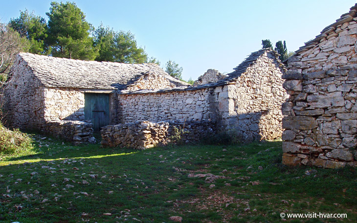 Humac on the island Hvar, Dalmatia, Croatia