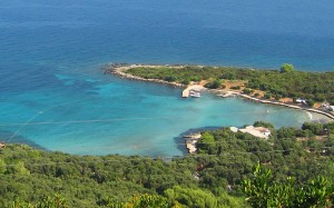 Bay Mlaska near Sućuraj on the island Hvar, Dalmatia, Croatia