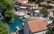 Bay Pobij near the village Gdinj on the island Hvar, Dalmatia, Croatia