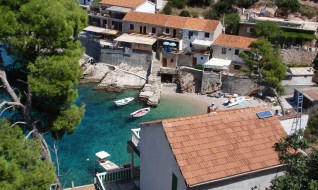 Bay Pobij near the village Gdinj on the island Hvar, Dalmatia, Croatia