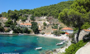 Bay Torac near village Gdinj on the island Hvar, Dalmatia, Croatia