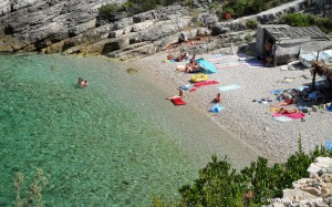 Zečija beach near village Poljica on the island Hvar, Dalmatia, Croatia