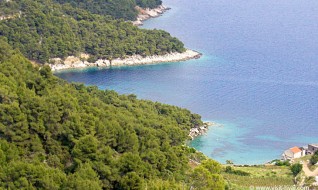Bay Medvidina near village Gdinj on the island Hvar, Dalmatia, Croatia
